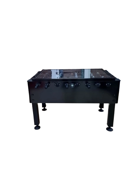 Black Dizayn Üzeri Camlı Langırt Masası