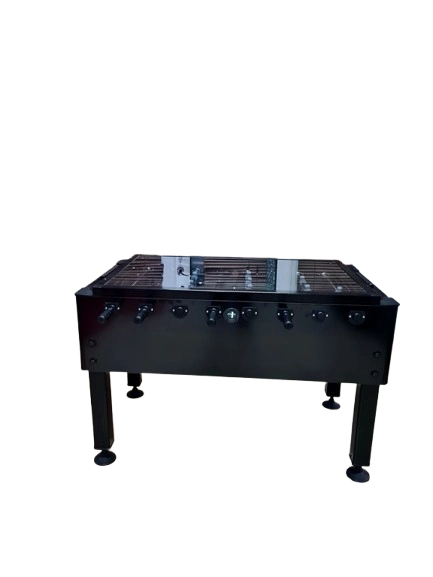 Black Dizayn Üzeri Camlı Langırt Masası